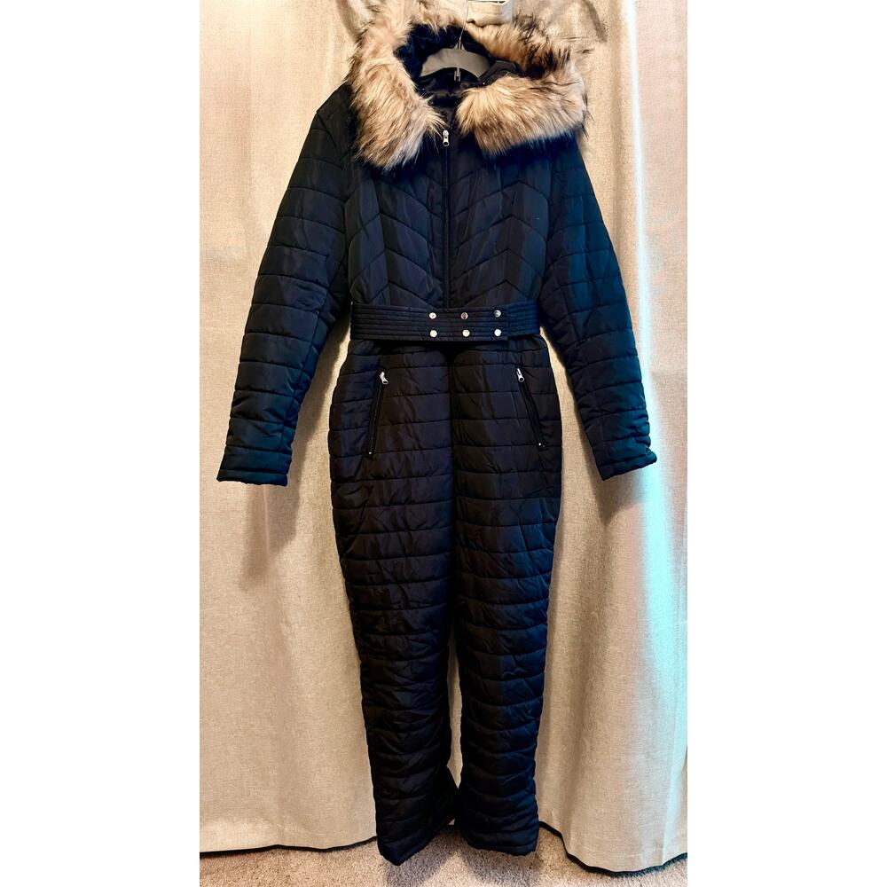 Yousify women’s ski and snowsuit black NEW size XL